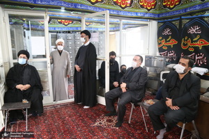 مراسم شهادت امام حسن مجتبی(ع) در بیت آیت الله العظمی فاضل لنکرانی(ره)