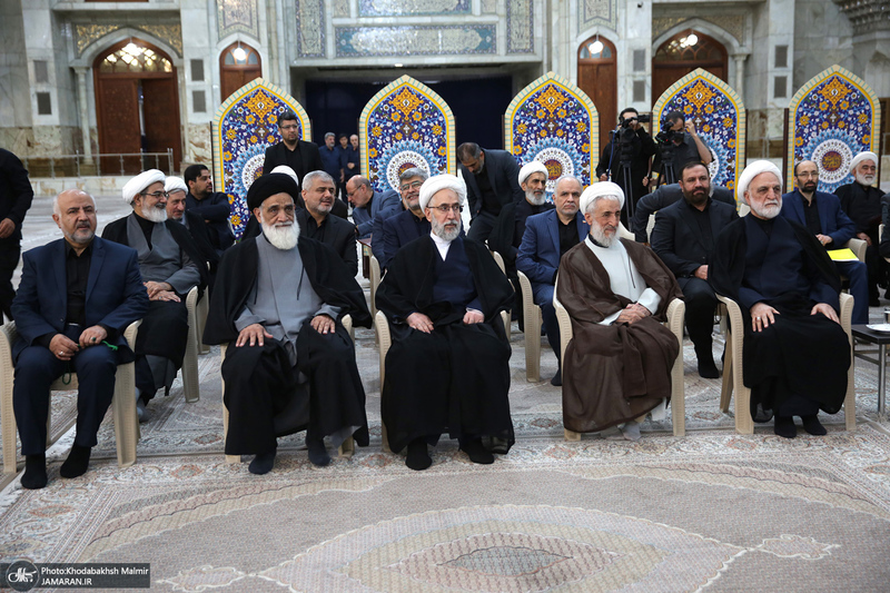 مراسم تجدید میثاق مسئولان عالی قضایی با آرمان های حضرت امام خمینی