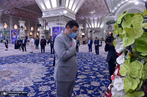 تجدید میثاق رئیس و کارکنان بنیاد شهید با آرمان‌های حضرت امام خمینی (س)