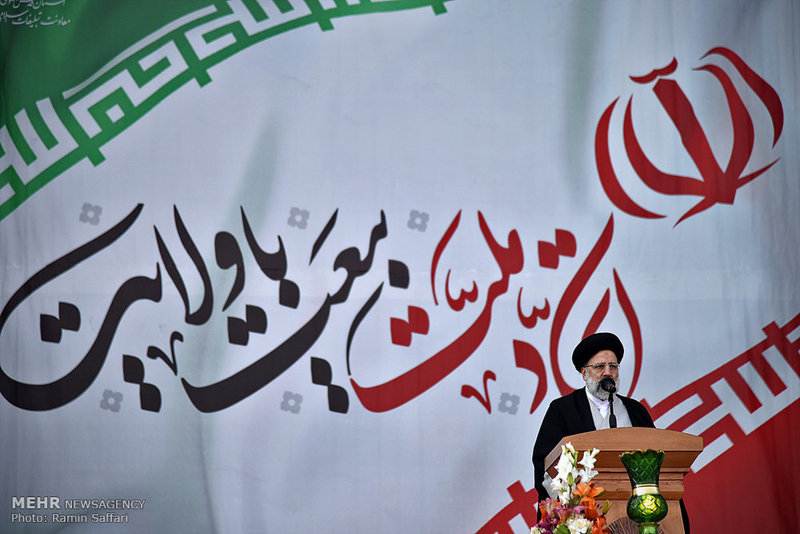 تجمع و راهپیمایی مردمی در اعتراض به آشوب های اخیر در استان ها 