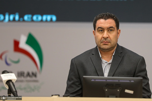 نشست خبری ماجد راشد رئیس کمیته پارالمپیک آسیا / Majid Rashed / President, Asian Paralympic Committee/ mahmoud arefi