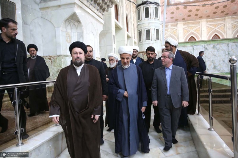 مراسم عزاداری شهادت حضرت امام جعفر صادق (ع) در حرممطهر امام خمینی (س)