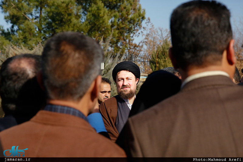 دیدار جمعی از فعالان فضای مجازی با سید حسن خمینی