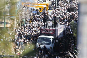 مراسم تشییع آیت الله العظمی صافی گلپایگانی (ره) در قم -1