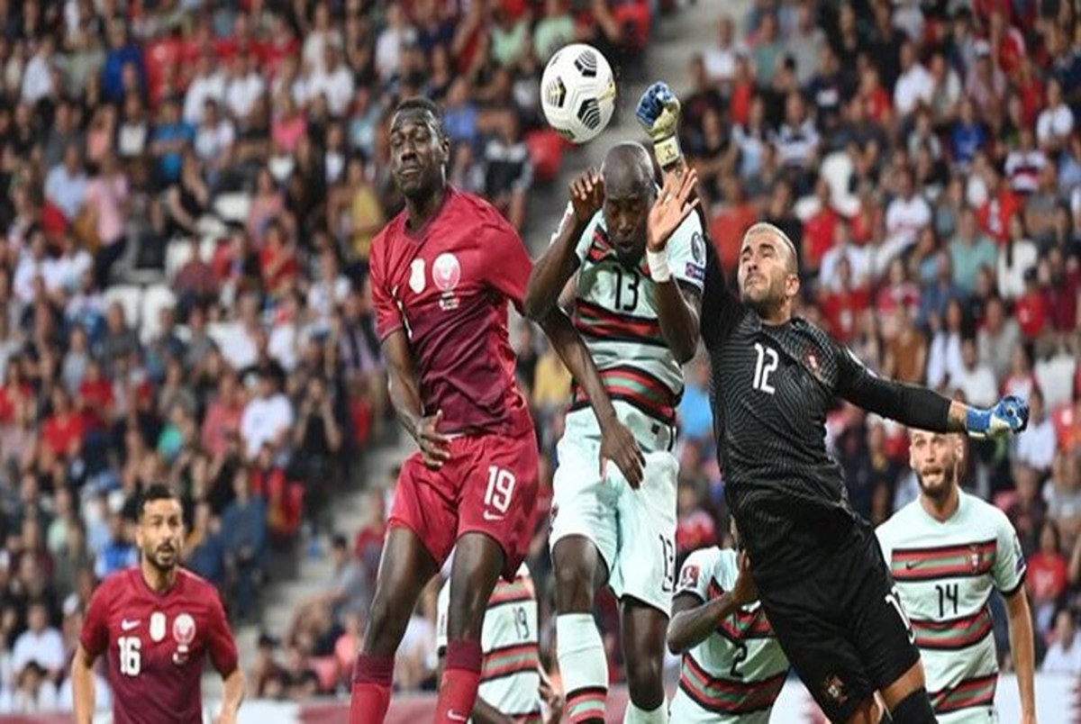 پیروزی پرتغال مقابل قطر 9 نفره در بازی دوستانه