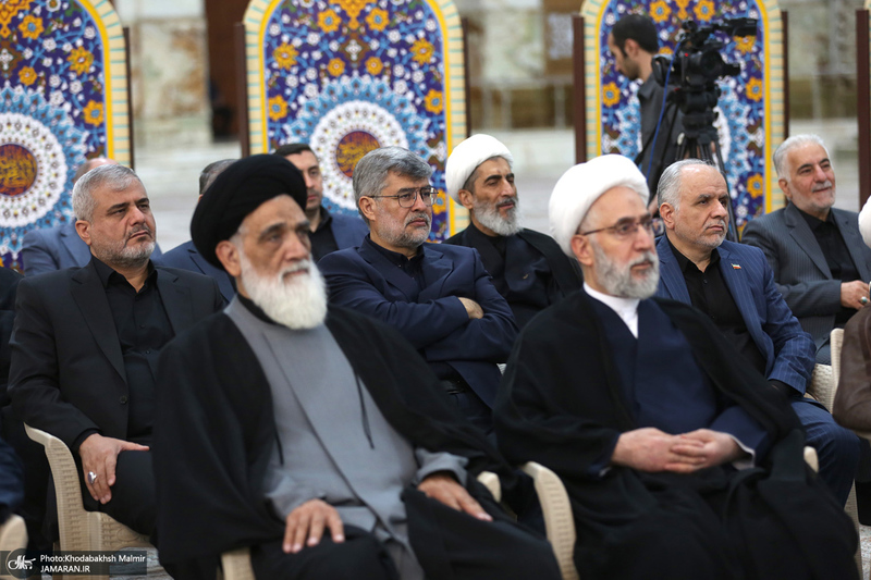 مراسم تجدید میثاق مسئولان عالی قضایی با آرمان های حضرت امام خمینی