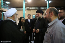 دیدار وزیر راه و شهرسازی با سید حسن خمینی 