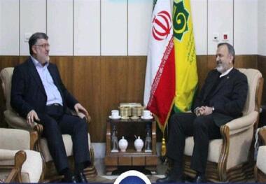استاندار خراسان جنوبی با رئیس سازمان حج و زیارت دیدار کرد
