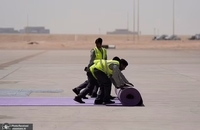 تصاویری از استقبال بن‌سلمان از ترامپ در فرودگاه ملک‌خالد ریاض (4)