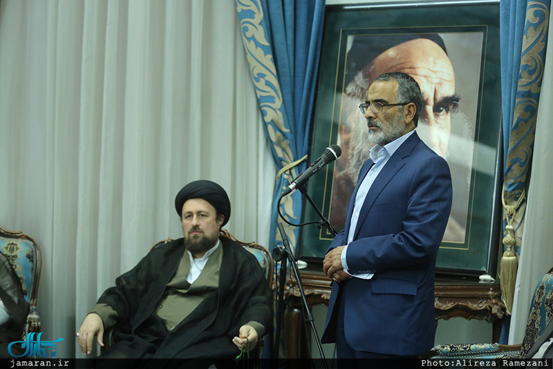 دیدار اعضای ستاد مرکزی بزرگداشت امام خمینی(س) با سید حسن خمینی