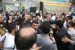 اختتامیه پنجمین جشنواره ملی «اتفاق» در حرم امام خمینی (س)- 2