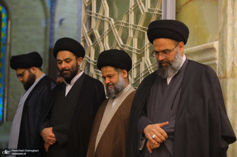مراسم سومین سالگرد ارتحال آیت الله العظمی علوی گرگانی (ره) در مسجد اعظم قم‎