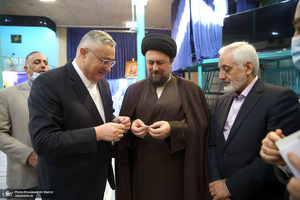 دیدار مفتی اعظم و سفیر کرواسی در ایران با سید حسن خمینی