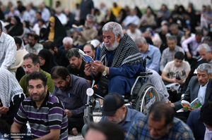مراسم دعای عرفه در حرم مطهر امام خمینی (س)
