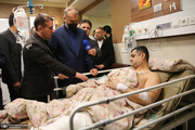 عیادت امیرعبداللهیان از دیپلمات‌های مجروح شده سفارت آذربایجان در تهران