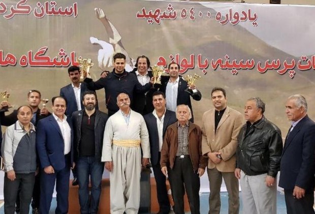کردستان قهرمان رقابت های پرس سینه باشگاه های کشور شد