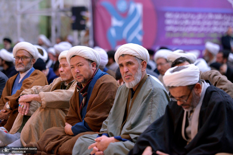 مراسم شب میلاد حضرت زهرا (س) و فرزند برومندش حضرت روح الله در حرم امام خمینی