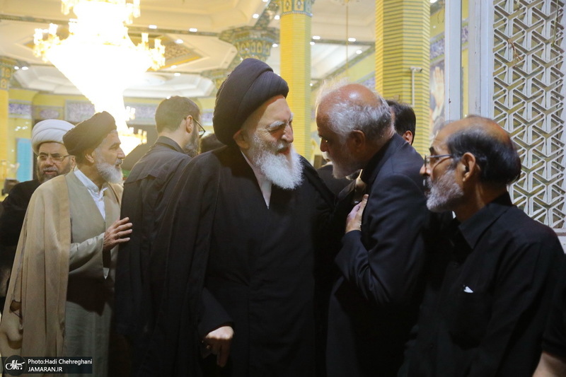 مراسم بزرگداشت همسر مرحوم آیت الله سید حسن طاهری خرم آبادی 