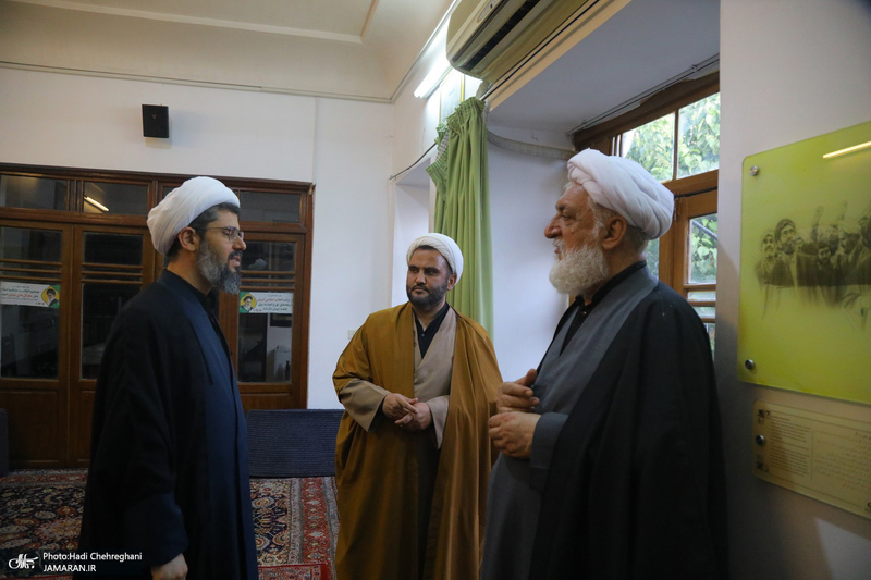 حال و هوای بیت حضرت امام خمینی (س) در قم در روز 14 خرداد‎