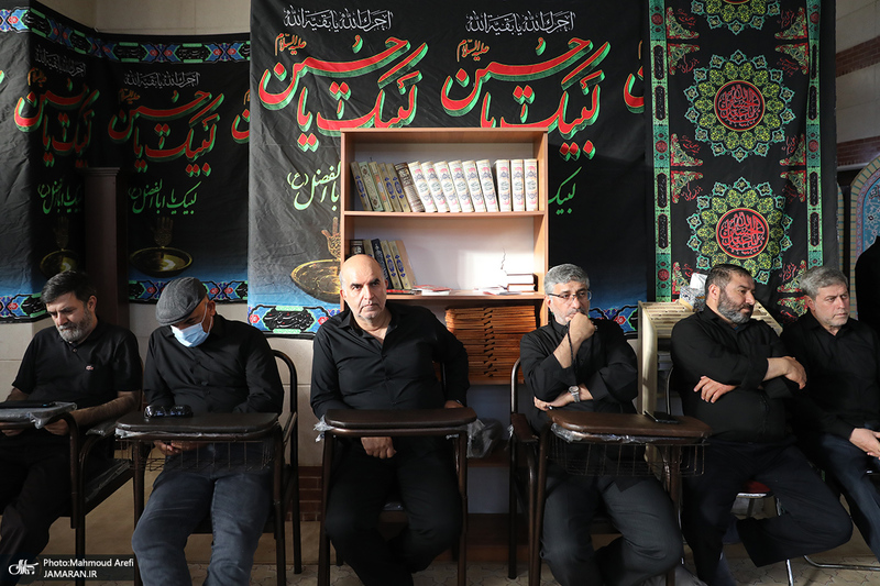 عزاداری شب عاشورای حسینی(ع) هیات گردان تخریب و گردانهای لشکر 27 محمد رسول الله(ص)