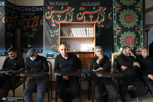 عزاداری شب عاشورای حسینی(ع) هیات گردان تخریب و گردانهای لشکر 27 محمد رسول الله(ص)