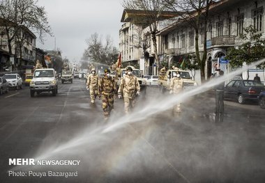 رزمایش دفاع بیولوژیک و عملیات پاکسازی محیطی در گلستان اجرا شد