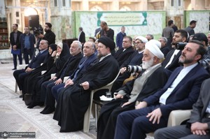 مراسم تجدیدمیثاق وزیر و معاونان وزارت امور خارجه با آرمان‌های امام خمینی