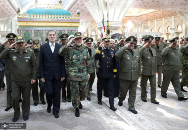 تجدید میثاق فرماندهان و کارکنان ارتش با آرمان‌های امام خمینی (س)