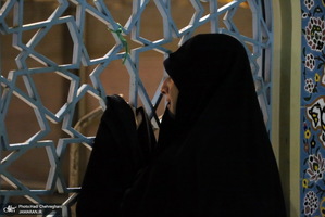 مراسم احیای شب بیست و یکم ماه رمضان در جوار حرم کریمه اهل بیت(س)