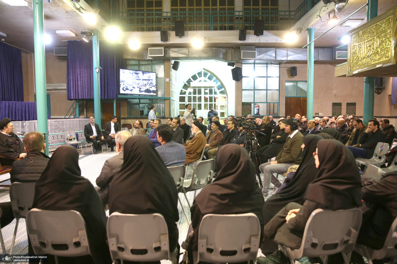 دیدار مدیر عامل ایرنا با جمعی از مدیران با سید حسن خمینی