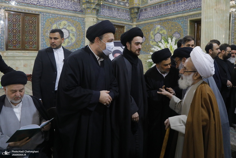 مراسم بزرگداشت آیت الله موسوی بجنوردی (ره) در قم - 1