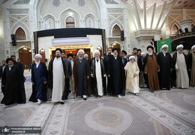 تجدید میثاق هیأت رئیسه و اعضای مجلس خبرگان رهبری با آرمان های امام خمینی(س)