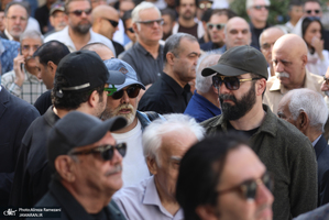 مراسم تشییع ناصر تقوایی