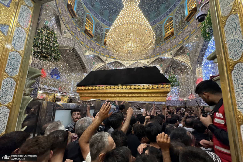 هم قدم با زائران اباعبدالله الحسین (ع)؛ حرم امیر المومنین (ع)