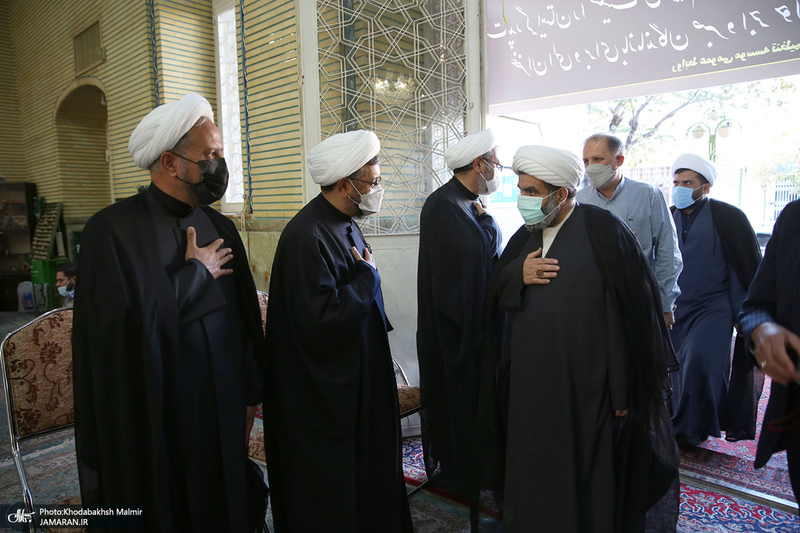 مراسم ختم مرحوم حاج محمد کمساری در قم -1