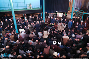 مراسم وداع با پیکر آیت الله هاشمی رفسنجانی(ره) در حسینیه جماران-2