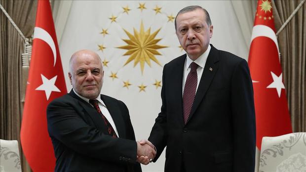 دیدار نخست وزیر عراق و رئیس جمهور ترکیه در آنکار+ تصاویر