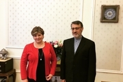 دیدار سفیر ایران در لندن با وزیر خارجه دولت در سایه انگلیس