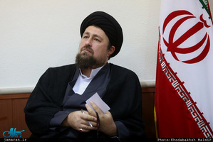 دیدار جمعی از روحانیون  با سید حسن خمینی 
