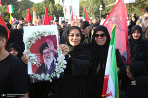 مراسم وداع با رهبر شهید انقلاب در مصلی تهران- 8