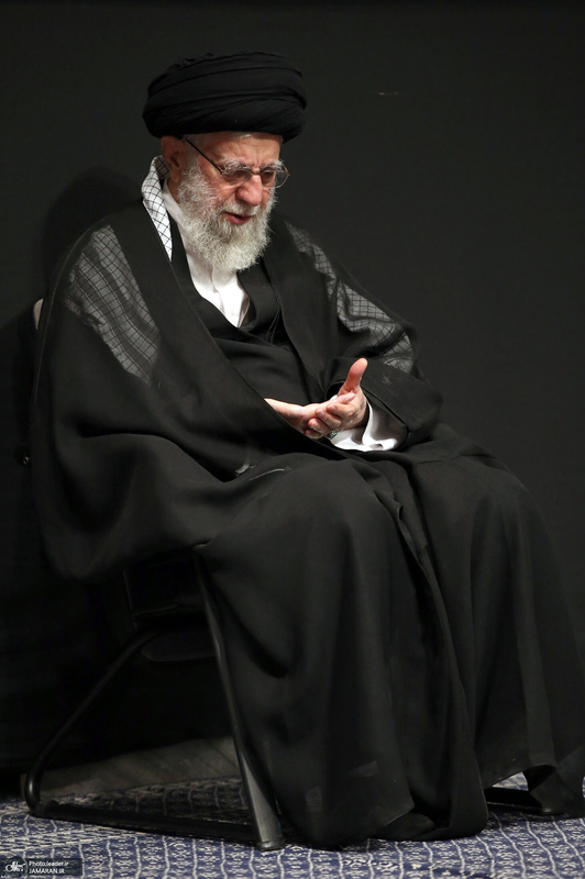 مراسم عزاداری شب عاشورای حسینی (ع) در حسینیه امام خمینی