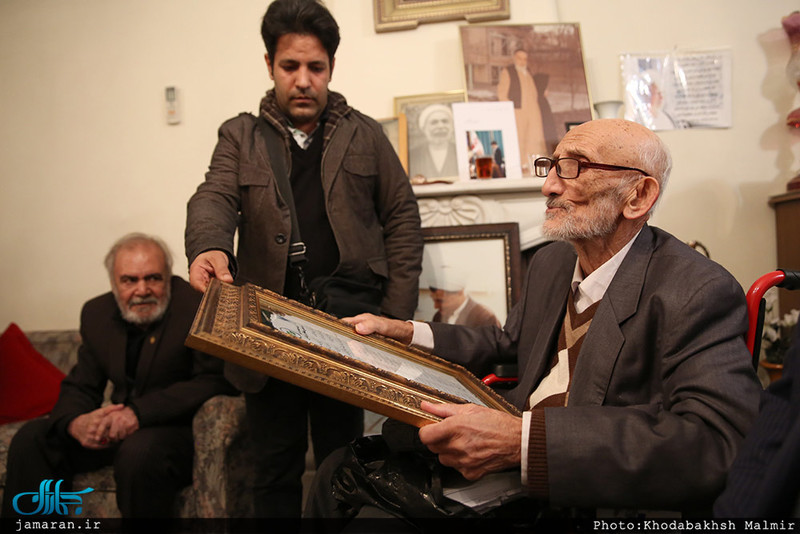 حضور شخصیت های علمی، فرهنگی و سیاسی در منزل آیت الله هاشمی رفسنجانی(ره)