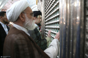 تجدید میثاق رییس و امدادگران جمعیت هلال احمر با ارمان های امام راحل