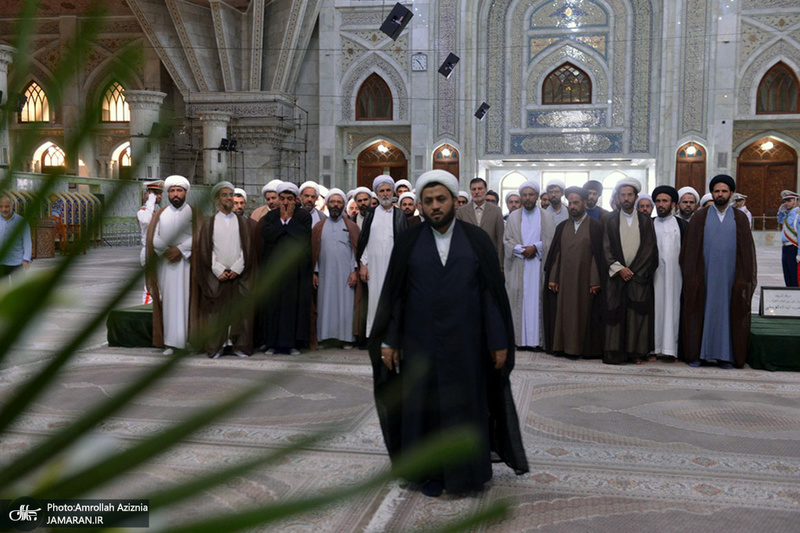 تجدید میثاق جمعی از ائمه جماعات مساجد قم با آرمان های حضرت امام خمینی(س)