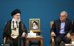 گفت و گوی پزشکیان با رهبر معظم انقلاب در مورد نحوه رسیدگی به پرونده قضایی متهمان و مجرمان حوادث اخیر