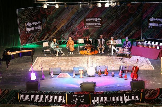 نهمین جشنواره موسیقی استان فارس برگزیدگانش را شناخت