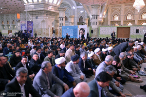 اختتامیه اولین دوره مسابقات قرآن کریم ویژه مهاجرین در حرم مطهر امام خمینی
