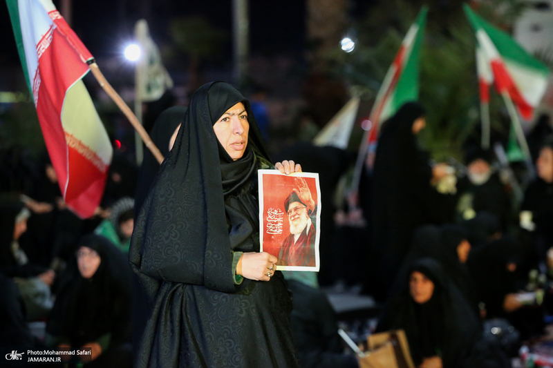 اجتماع حمایت از رزمندگان در مقابله با دشمن آمریکایی - صهیونی در پرند-۱