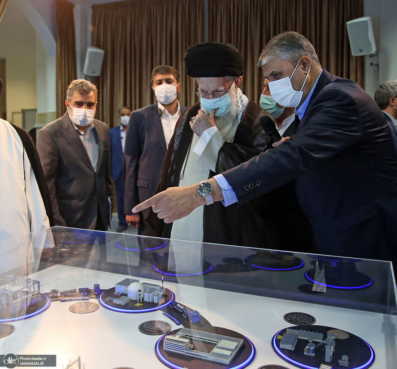 دیدار دانشمندان، متخصصان، کارشناسان و مسئولان صنعت هسته‌ای کشور با رهبر معظم انقلاب