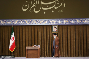 مراسم انس با قرآن در اولین روز ماه مبارک رمضان با حضور رهبر معظم انقلاب